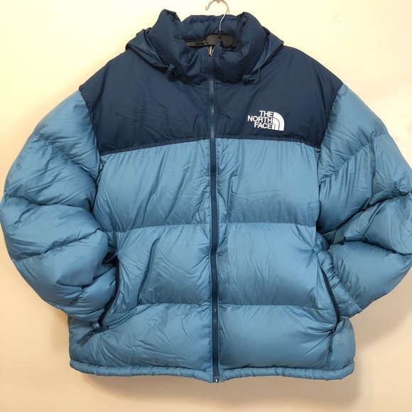 PRICE FIRM North Face Mens XXL Retro Vintage Nuptse 700 Down Puffer Jacket Coat - Picture 2 of 15